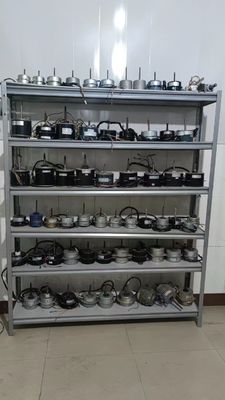 1hp διπλή τριφασική 800-1300rpm ανεμιστήρων άξονων μηχανή ανεμιστήρων συμπυκνωτών μηχανών 750W εμπορική