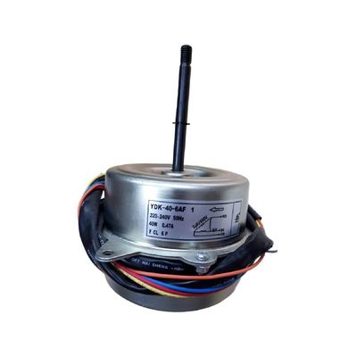 1-1.5p διασπασμένο τρέξιμο 9000-12000BTU πυκνωτών μηχανών YDK40-6F ανεμιστήρων κλιματιστικών μηχανημάτων για το εδαφοβελτιωτικό δωματίων
