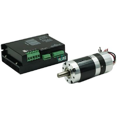 Αβούρτσιστη συνδεμένη μηχανή 20-100W 56JBX DC24v με το πλανητικό κιβώτιο ταχυτήτων για τον εξοπλισμό ελέγχου ακρίβειας